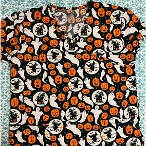 Scrub Top - Halloween